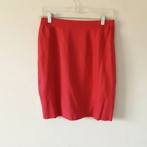 Anne French 100% Linen Skirt Size 10